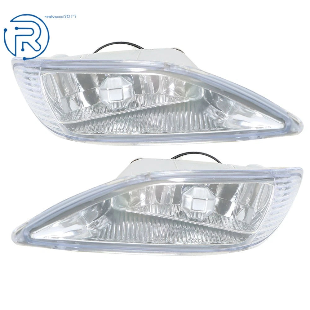 Set of 2 Fog Lights for Toyota Corolla (2002–2004) Clear