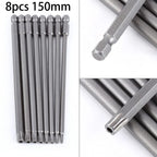 Torx Screwdriver Bit Set for AU Models (Extra Long, Magnetic Head)