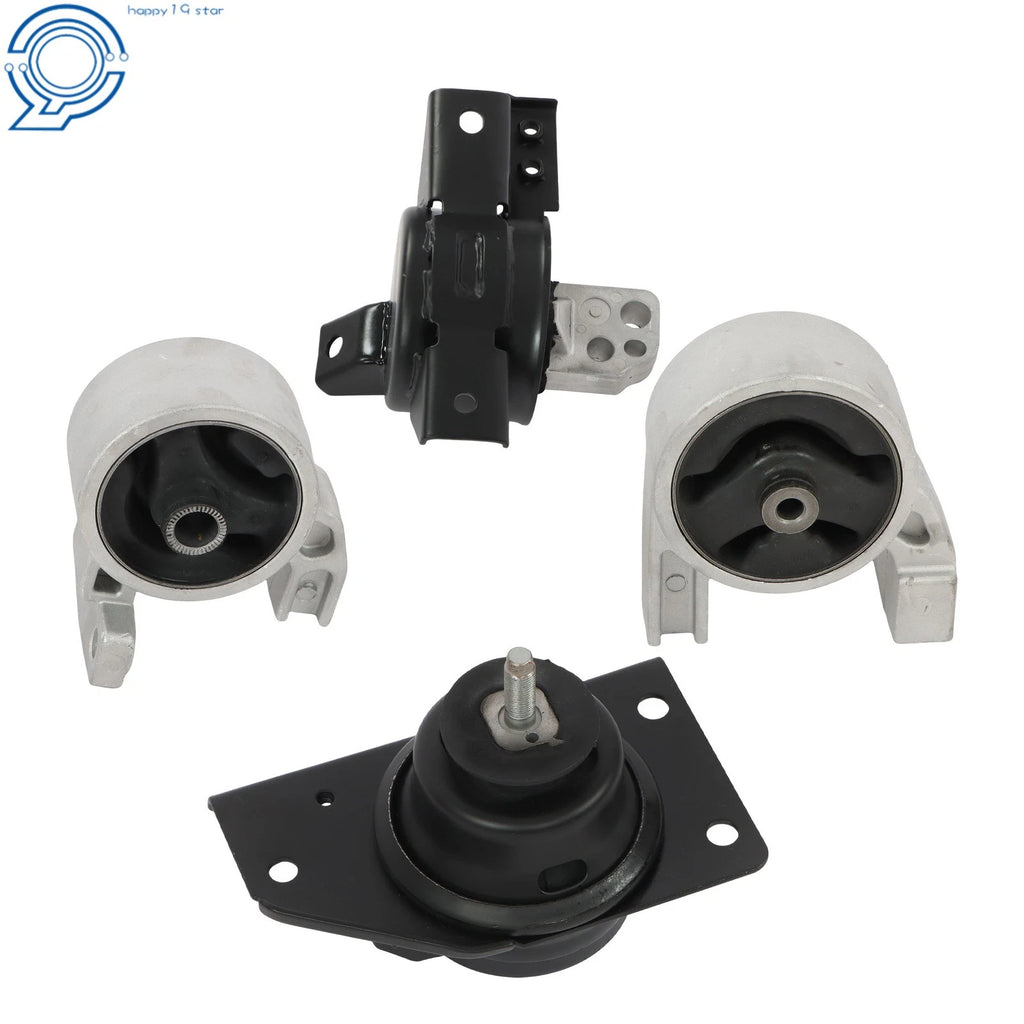 Set of 4 Engine Motor & Trans Mounts for Hyundai Accent (2006–2011)