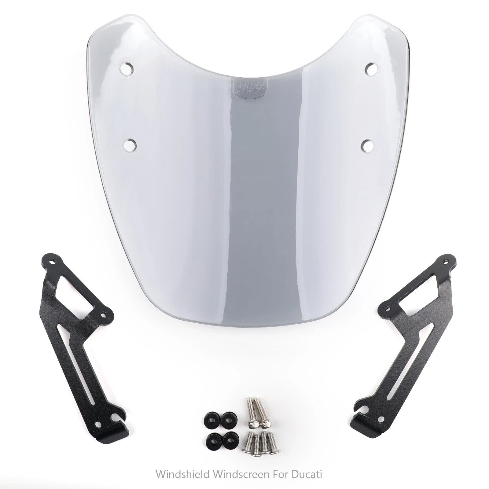 Windshield Wind Deflector for Ducati Scrambler (2015–2018) Gray