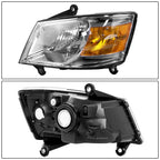Pair Headlights for Dodge Grand Caravan (2008-2010)