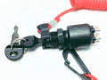Ignition Switch with Key & Lanyard for Johnson/Evinrude (R.O 5005801)