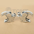 41mm Windshield Clamps for Harley Wide Glide, Softail (1993-2013)