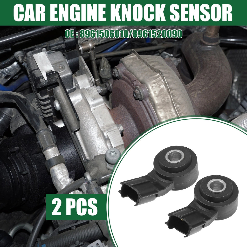 2Pcs Knock Sensor for Toyota (No. 8961506010/8961520090)