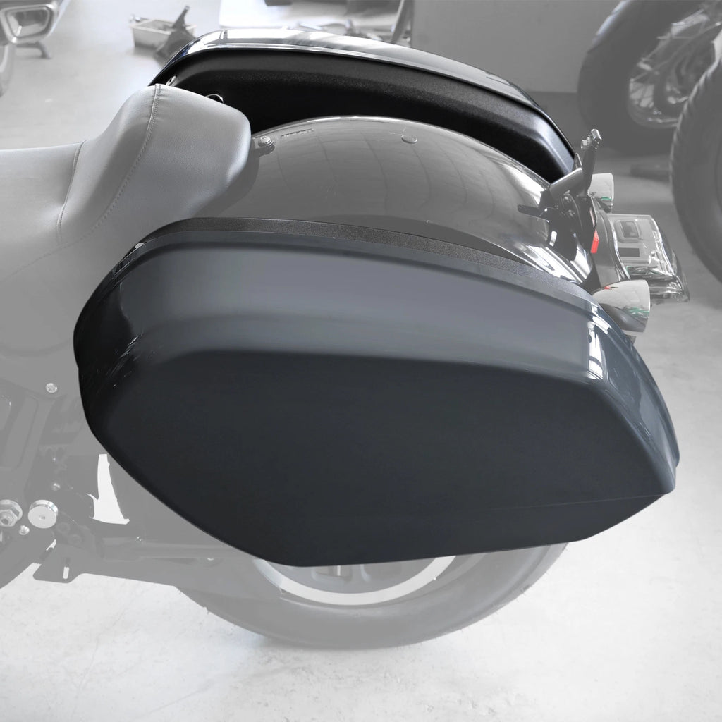 Hard Saddlebags for Harley Softail Low Rider ST FXLRST (2022–2025) Gunship Gray