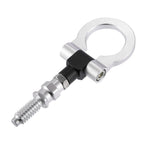 Front Bumper Screw-On Tow Hook Towing Bar for BMW 325i 335i Silver Tone