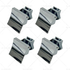 Set of 4 Square Handle Push Locks for Caravan RV Marine (2002–2019)