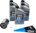 Full Synthetic Oil Change Kit 20W50 for Harley M8 (2017–2023) - Chrome Filter