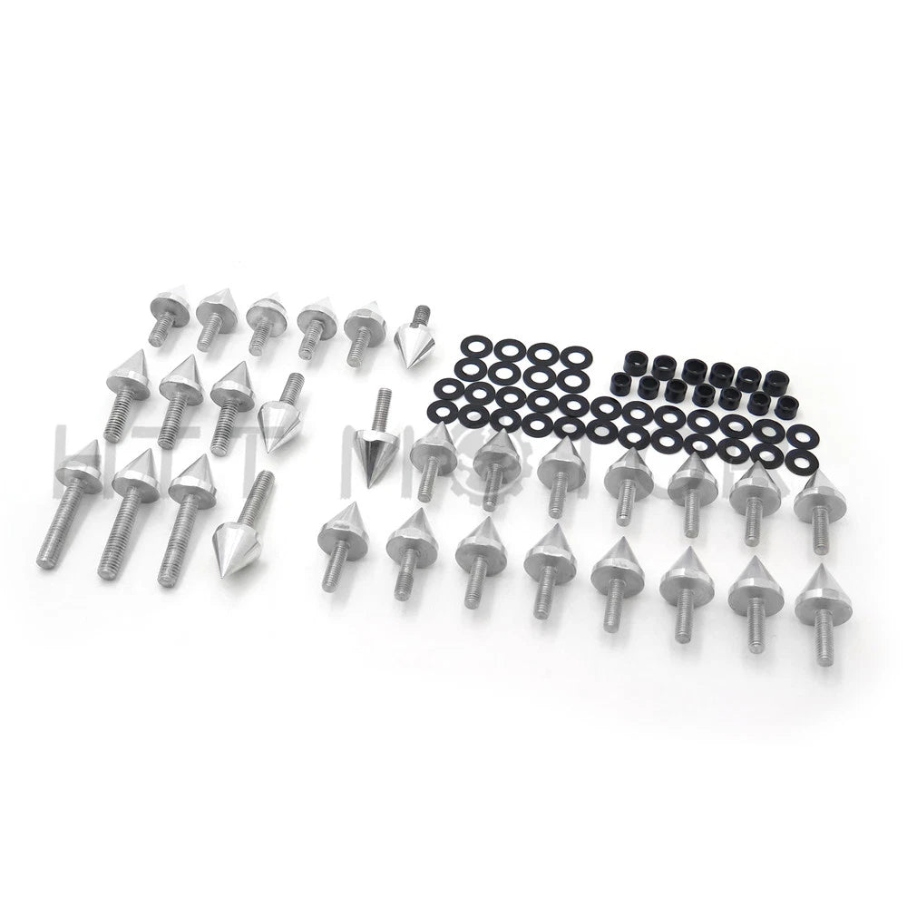 Fairing Bolt Kit for Suzuki GSXR 600 (2001–2003) - Silver