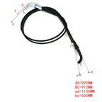 Throttle Cable for Kawasaki ZZR400 ZX400 ZZR600 ZX600 (1990–2006)