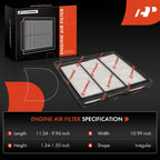 Engine Air Filter for Nissan Titan XD NV2500 NV3500 (2016–2023)