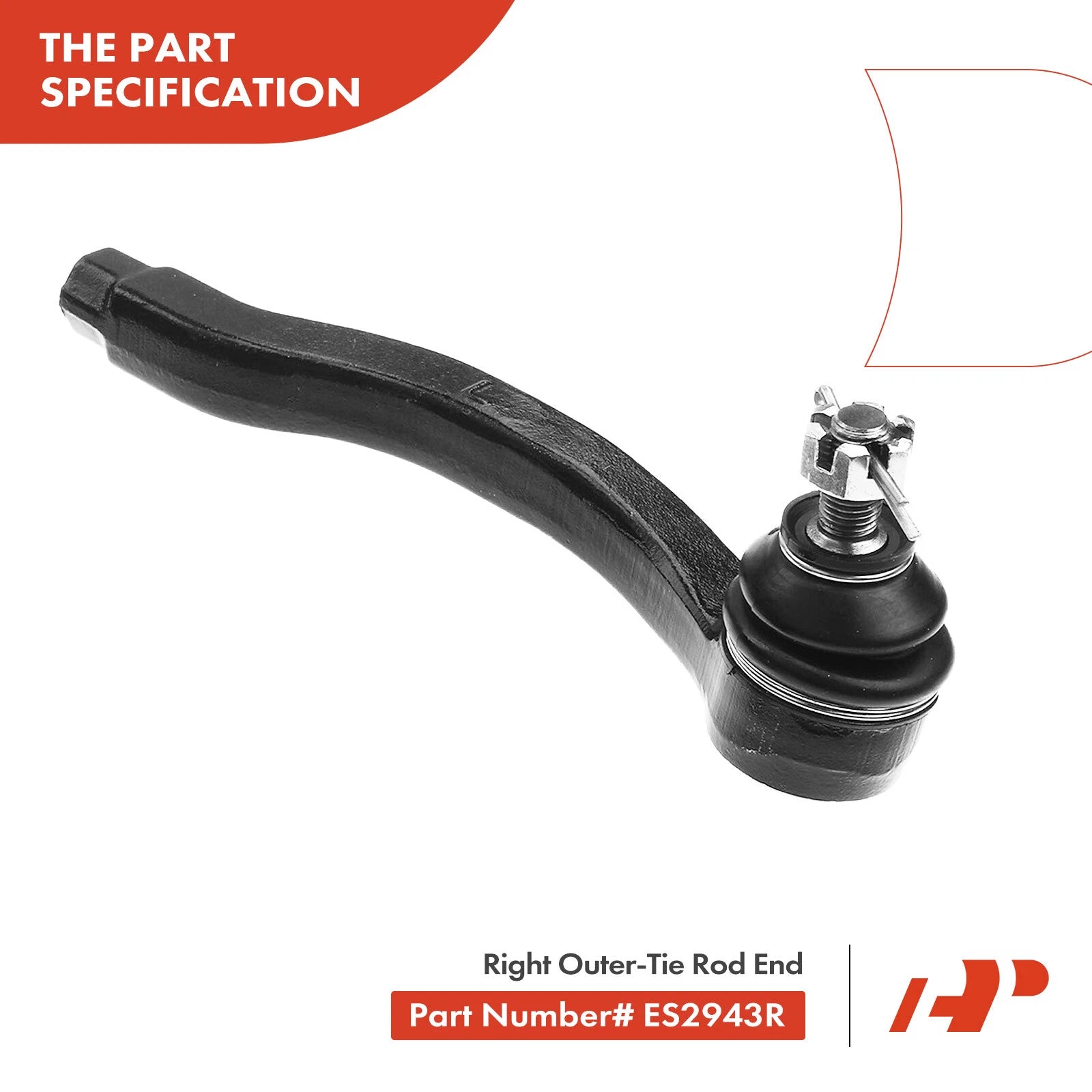 6x Front Tie Rod End Ball Joint for Honda Civic (1992–1995) Acura Integra