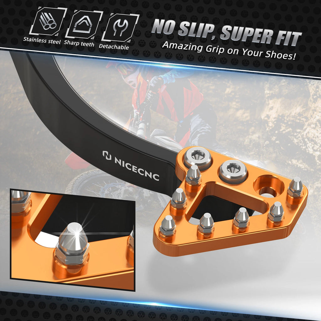 Rear Foot Brake Pedal Pad Lever for Husqvarna 701 Enduro/Supermoto (2016–2019)