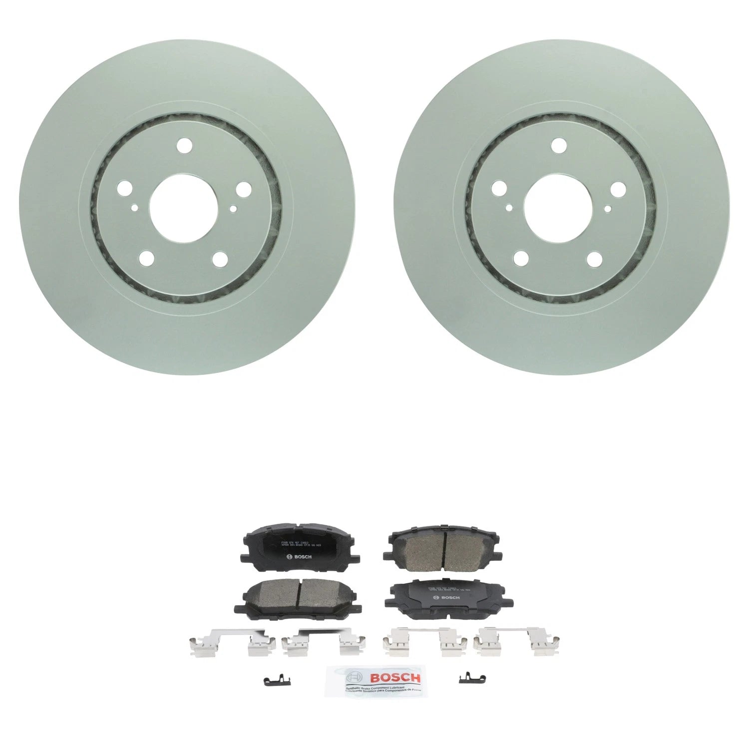 Bosch Ceramic Disc Brake Pad Kit & 319mm Rotors for RX330 RX350 (2004–2006)