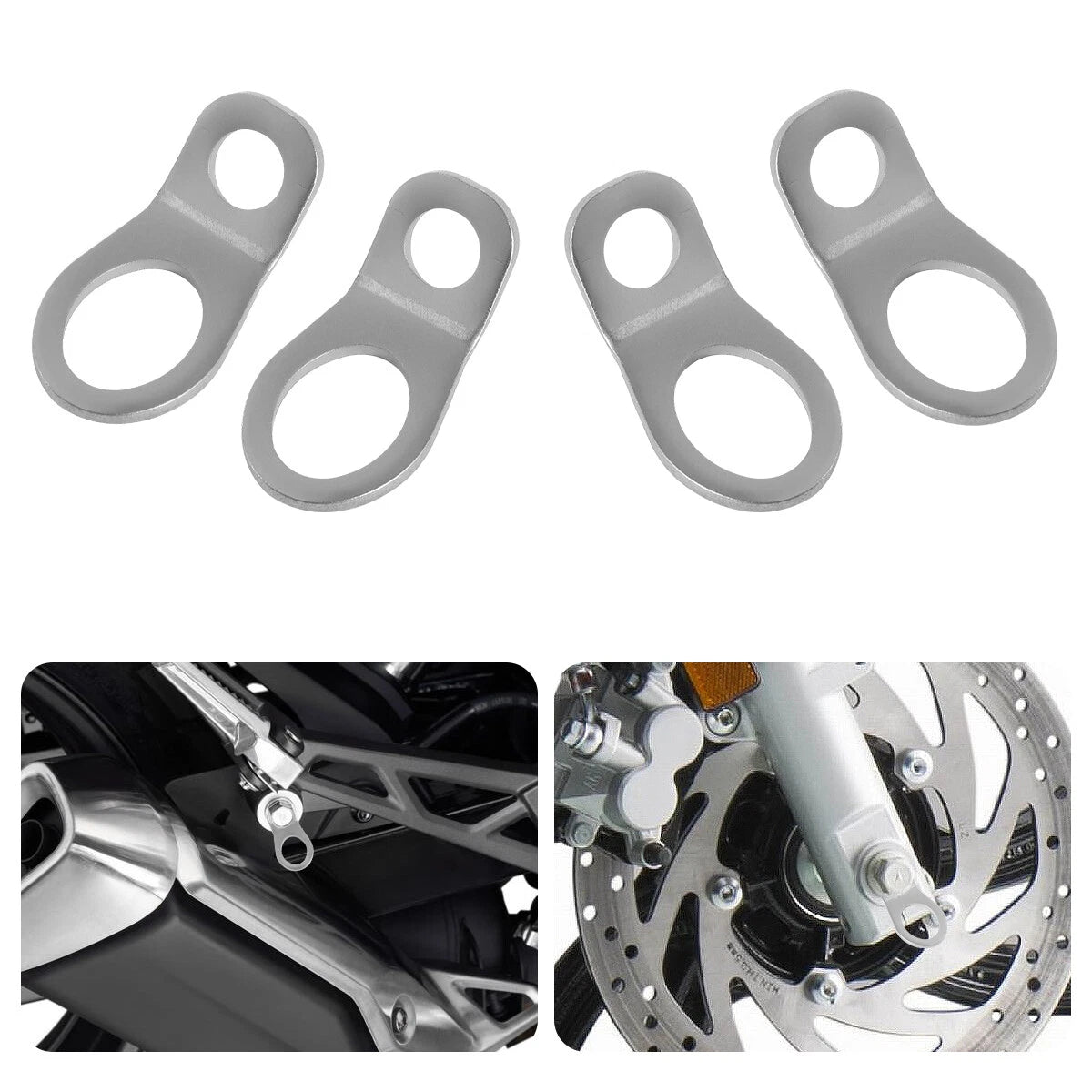 Set of 4 Tie Down Anchors for Dirt Bike ATV