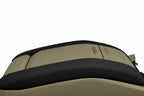 Console Lid Trim Armrest Cover for Toyota Highlander (2014–2018) Black PVC Leather