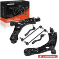 6X Control Arm with Ball Joint, Sway Bar & Tie Rod for Kia Model 