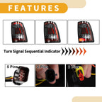 OLED Brake Tail Lights Assembly for Dodge RAM 1500 2500 3500 
