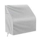 Boat Seat Cover for Pontoon Swingback Console (Grey Oxford Material)