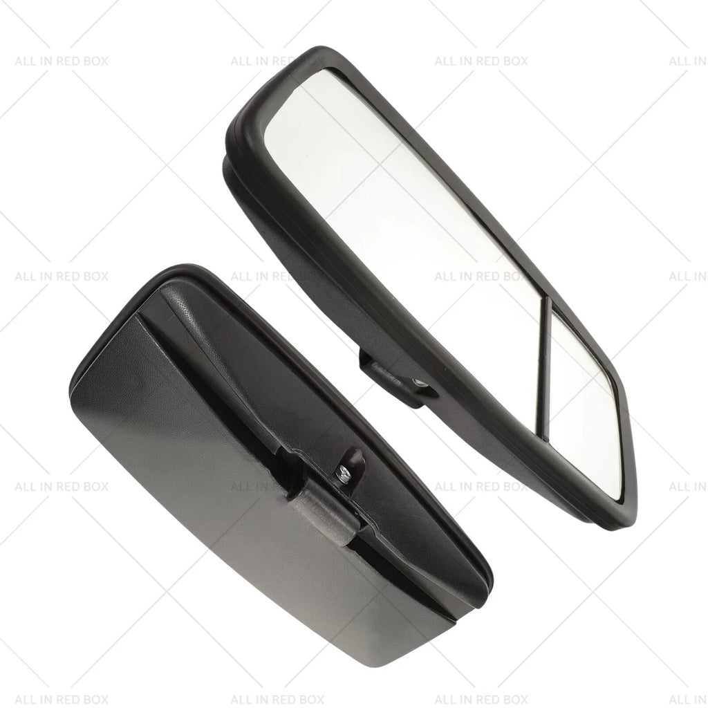 1 Pair Side Mirrors for Isuzu N-Series Flat (With Spotter)