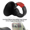 CNC Helmet Hook Cargo Hanger for Piaggio Vespa GTS 300, GTV (2005–2023)