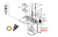 2X 8M0058389 Magnetic Outdrive Lower Unit Drain Plug for Mercruiser Alpha