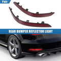 Set of 2 Rear Bumper Reflector Lights for Mercedes-Benz (2048200374)