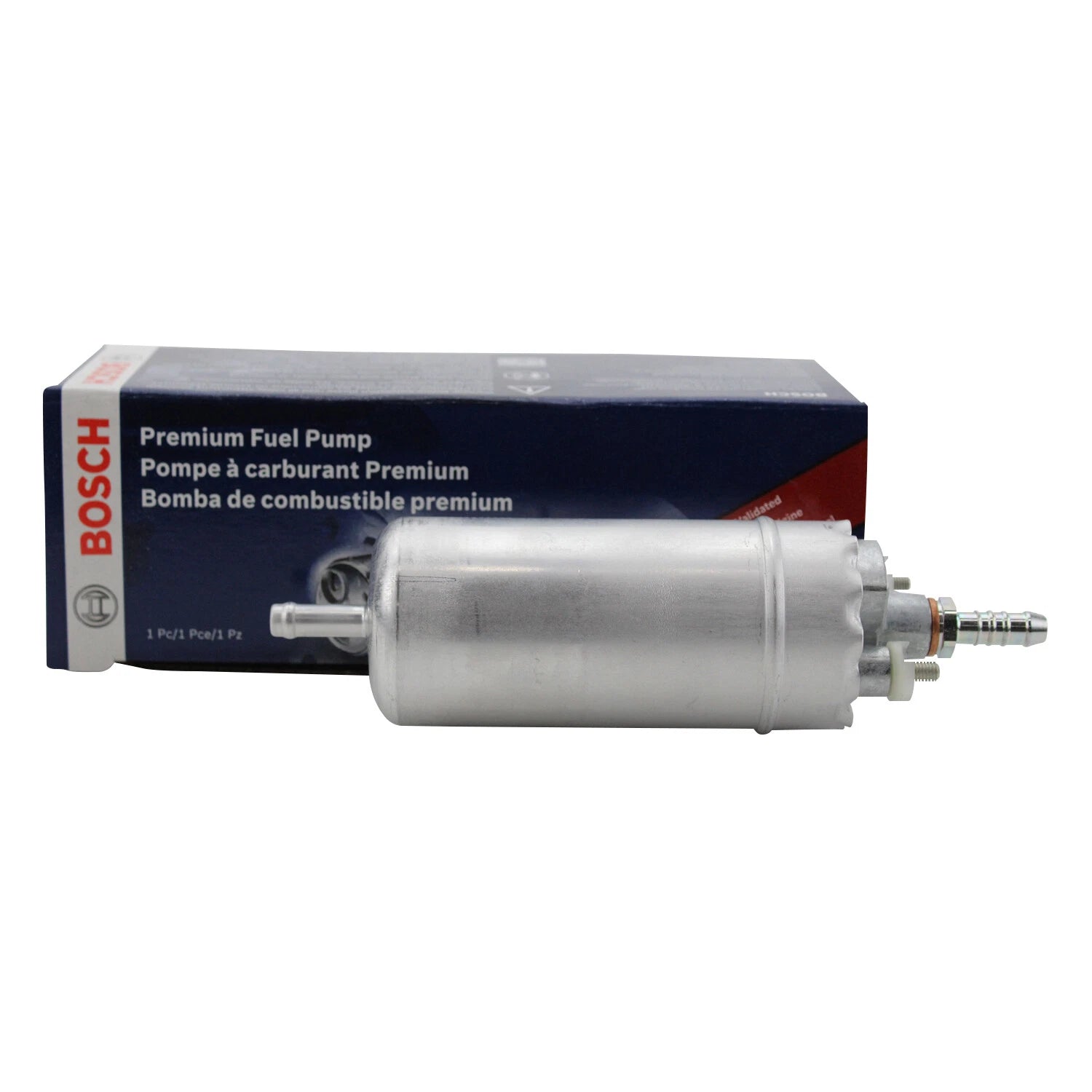 Bosch 66162 External In-Line Fuel Pump for Audi A3 VW Beetle Golf Jetta (2000–2016)