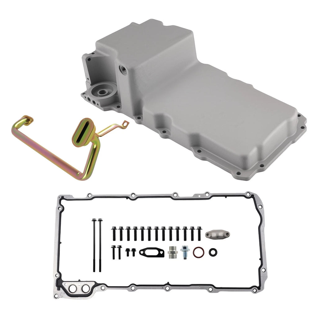 Aluminum LS Swap Oil Pan for GM Classic Car (1955–1987) 302-1 Low Profile