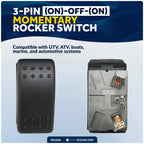 3-Pin Momentary Rocker Switch for Five Oceans (FO1528)
