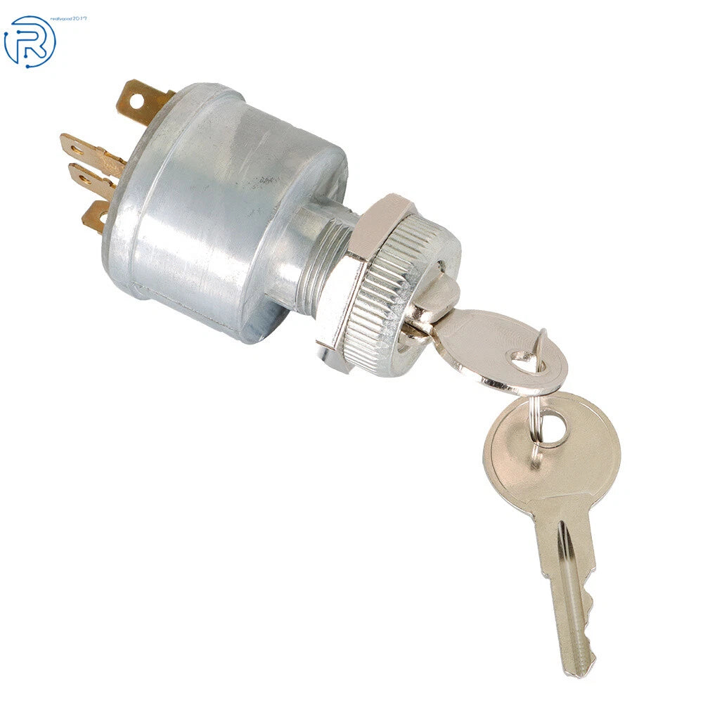 Ignition Switch and Key for EZGO Golf Cart (1981-Present)