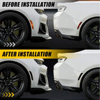 Smoke Side Markers for Chevy Camaro (2016–2021) Tint Overlays Vinyl
