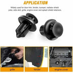 120 Pcs Bumper Clips for Honda