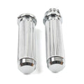 Chrome Handlebar Hand Grips for Harley Heritage Softail Dyna