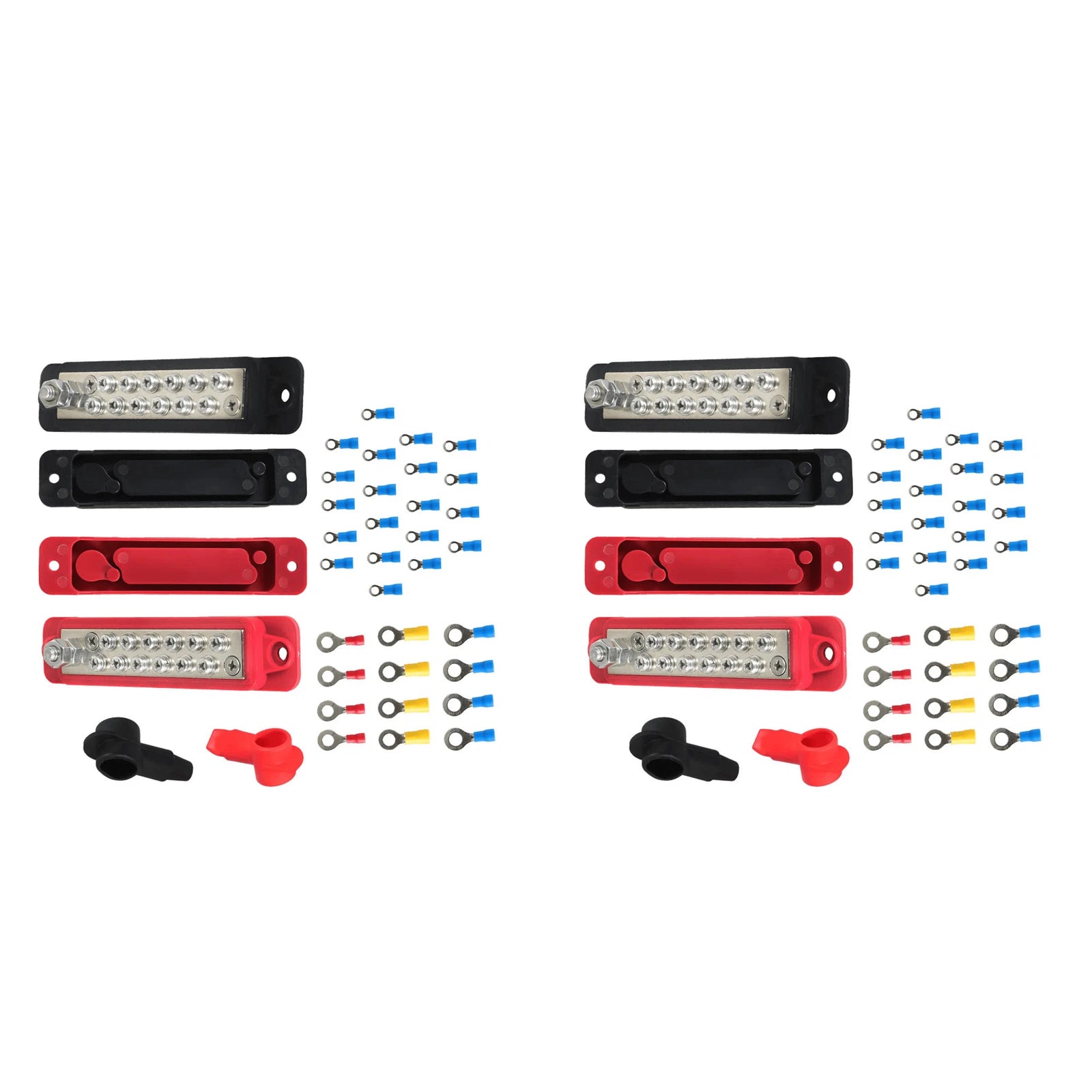 2X DC Bus Bar Power Distribution Block for Universal Applications (12V)