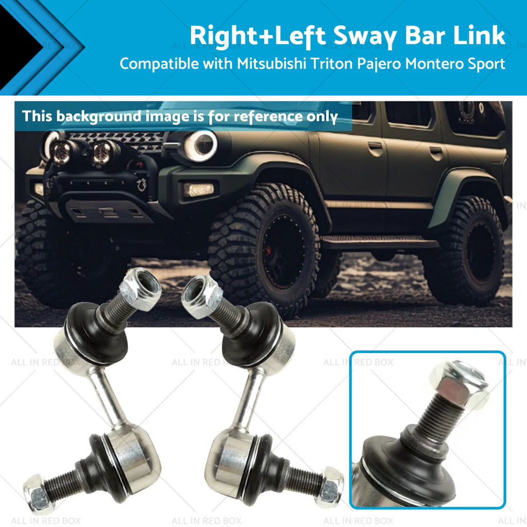 Set of 2 Sway Bar Links for Mitsubishi Triton L200 2WD 4WD (2006–2015)