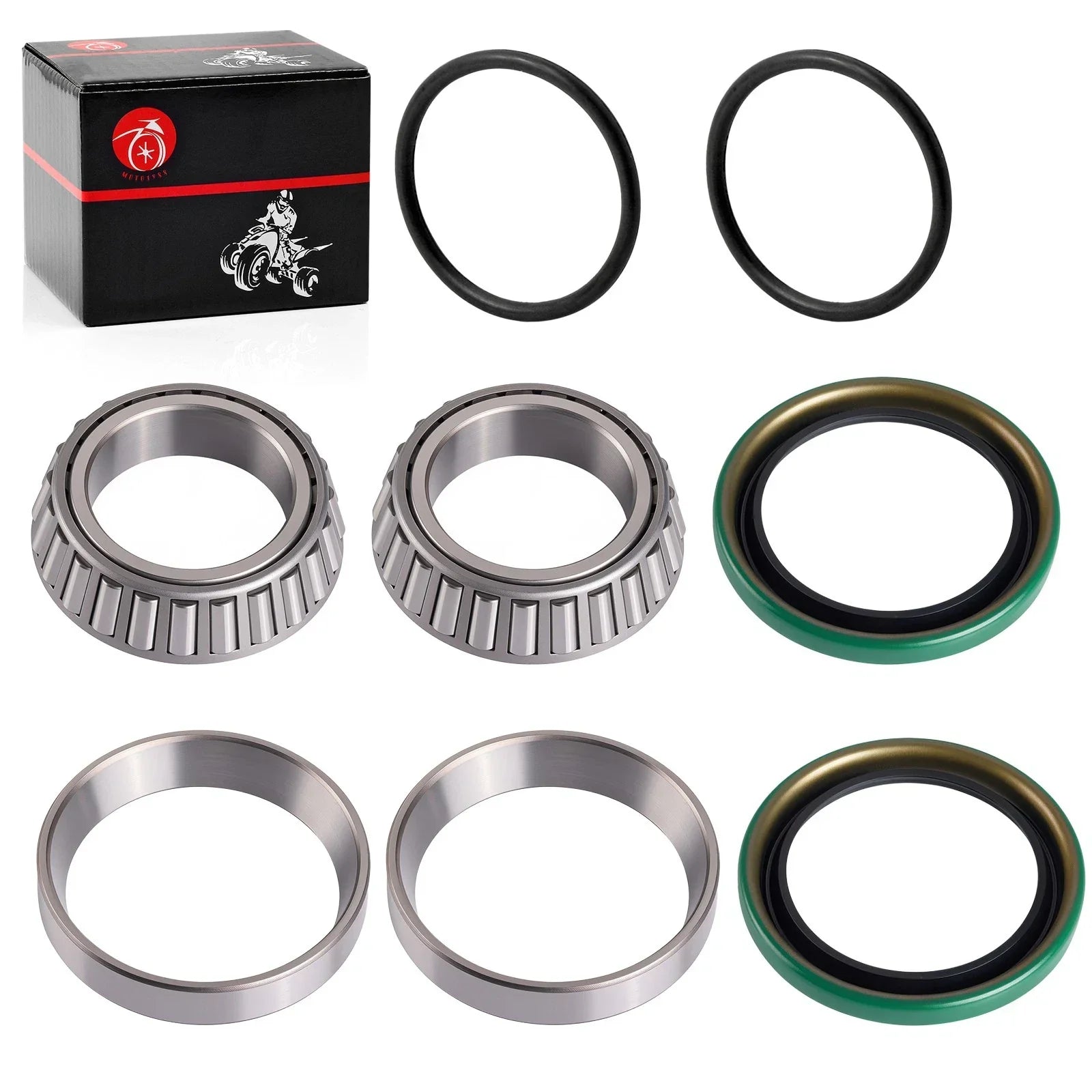 Rear Axle Bearings Seals for Polaris Sportsman 500 6x6 Sport 400L (2000-2008)