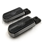 Chrome Skull Rubber Footpeg for Harley Breakout FXBR (2018–2019)