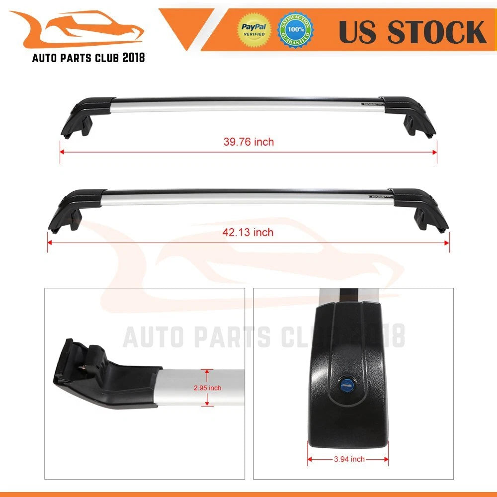 Roof Side Rails Luggage Rack for VW Tiguan (2010-2018)