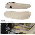 Leather Front Seat Armrest Cover for Honda CR-V (2010–2011) Beige