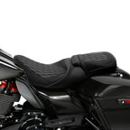 Gel Seat for Harley Street Road Glide (2009–2023) - Black/White