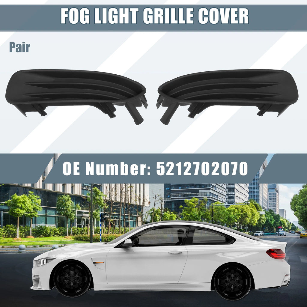 Set of 2 Fog Light Grille Covers for Toyota (NO.5212702070/5212802060)