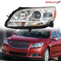 Driver Projector Headlight for Chevy Malibu LT LTZ (2013–2015) Chrome