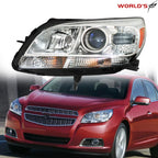 Driver Projector Headlight for Chevy Malibu LT LTZ (2013–2015) Chrome