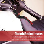 Motorcycle Brake Clutch Levers 1 Pair for Honda Monkey 125 (2018-2023)
