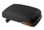 Leather Console Lid Pull Over Cover for Kia Amanti (2004–2006) Black