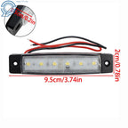 6 LED Stern Transom Lights for Marine Boat (Waterproof)