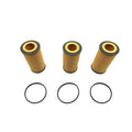 3X Engine Oil Filter Wix 57187 for Audi A3 A4 TT RS Volkswagen Beetle (2000–2023)