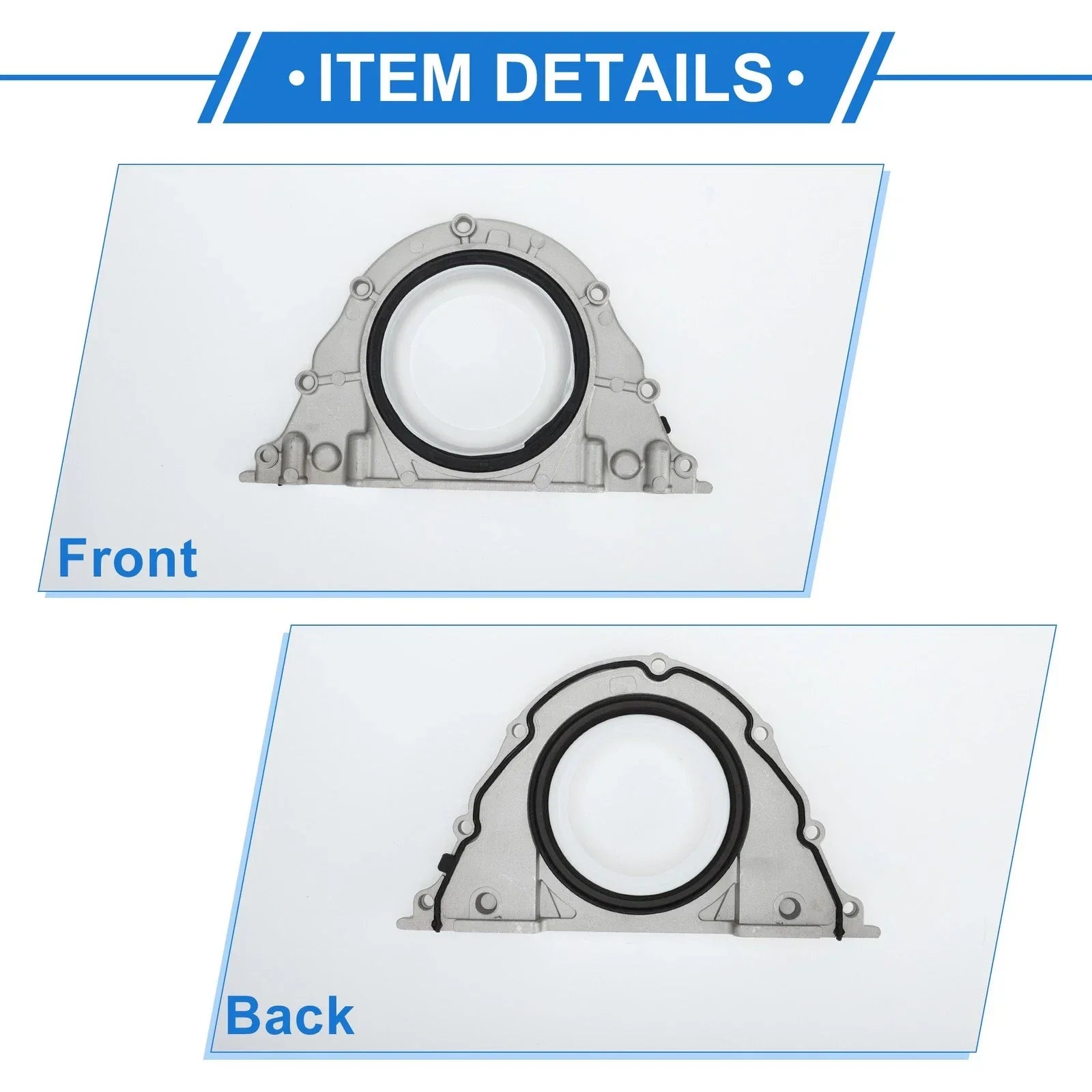 1 Pc Rear Crankshaft Oil Seal with Flange for BMW X5 550i (2007-2013)