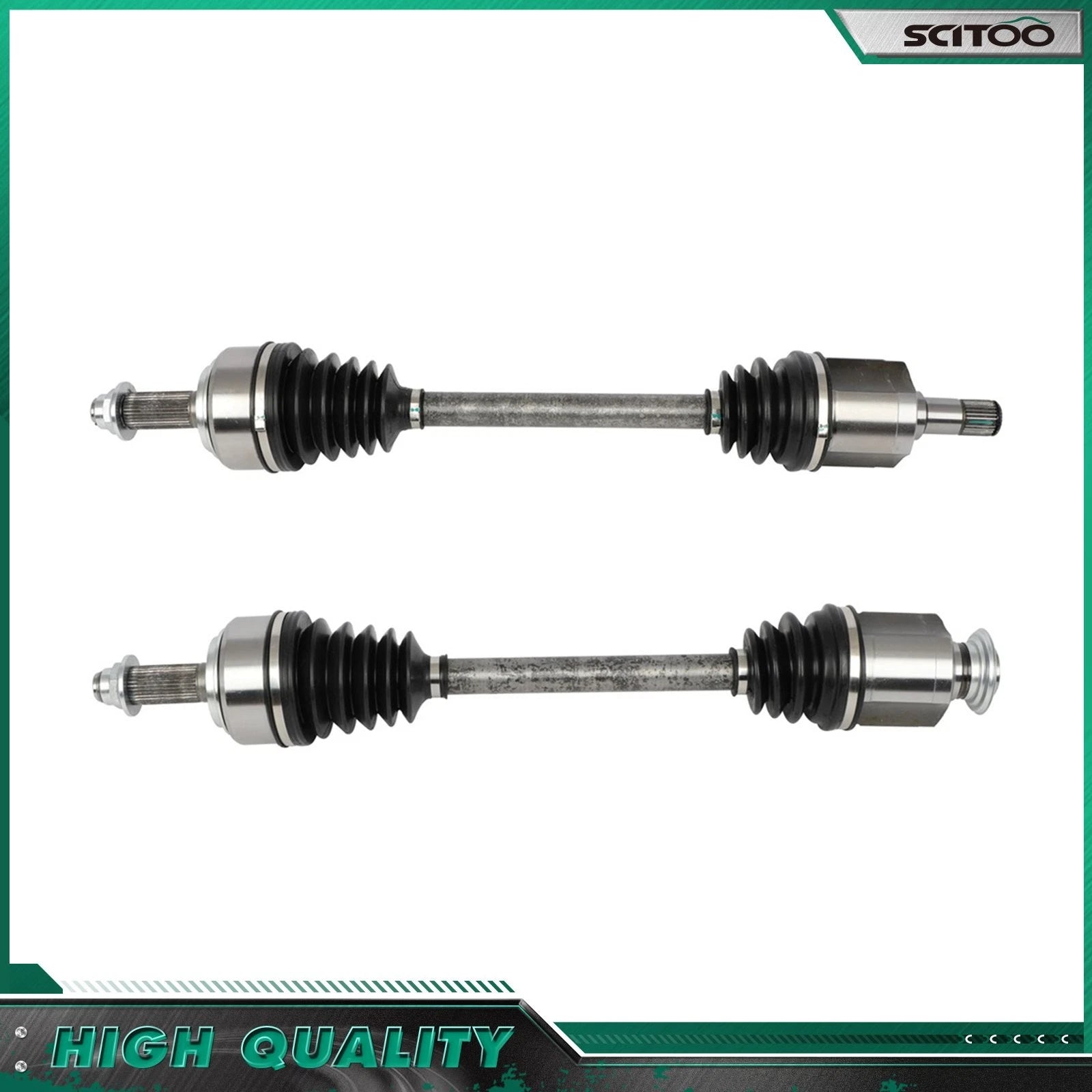 2X Front CV Axle Assembly for Honda Odyssey (2007–2010) Ridgeline (2006–2014)
